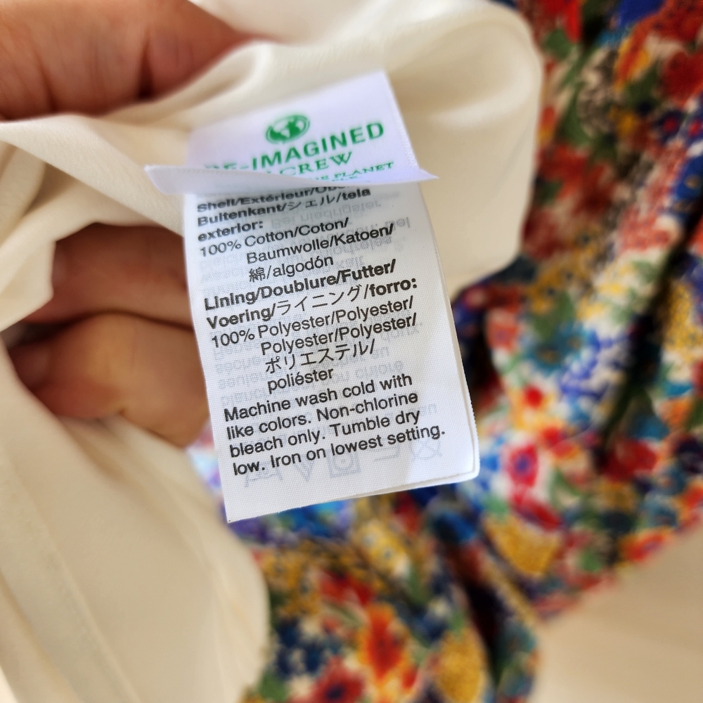 J. Crew Liberty Margaret Annie print shirt dress - Picture 12 of 15